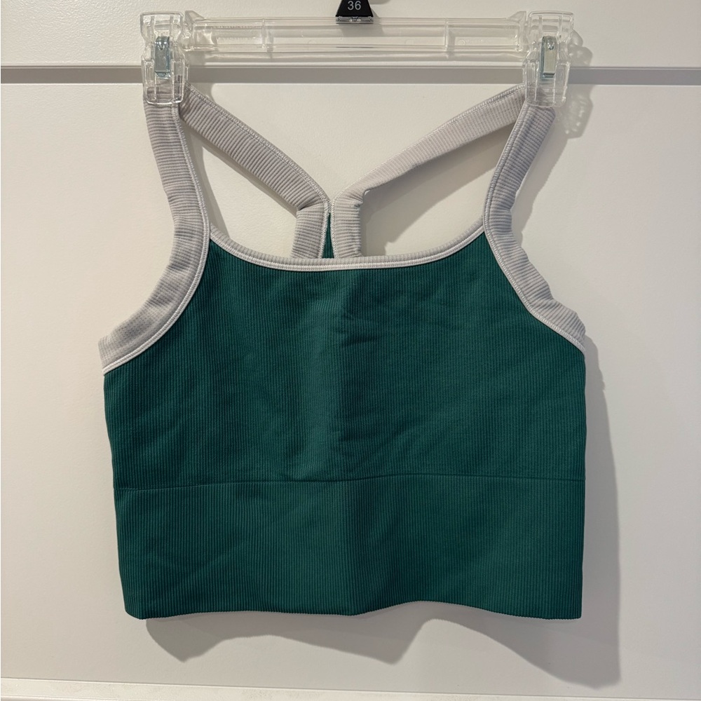 Athleta green sports Bra
